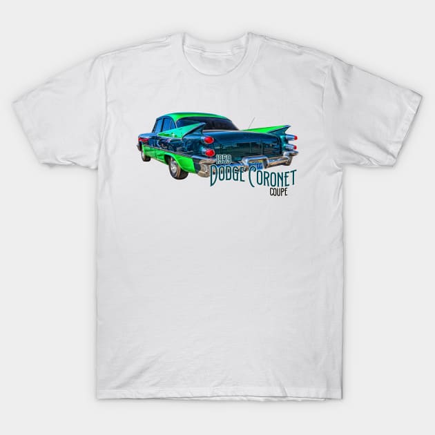 1959 Dodge Coronet Coupe T-Shirt by Gestalt Imagery